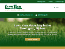 Tablet Screenshot of lawntechonline.com